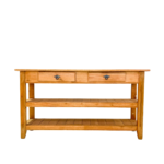 Aparador 2 Bases / 2 Gavetas 1,50 cm Rústico Europeu