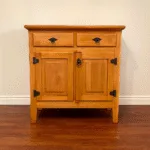 Buffet de Madeira 80cm com 2 Portas