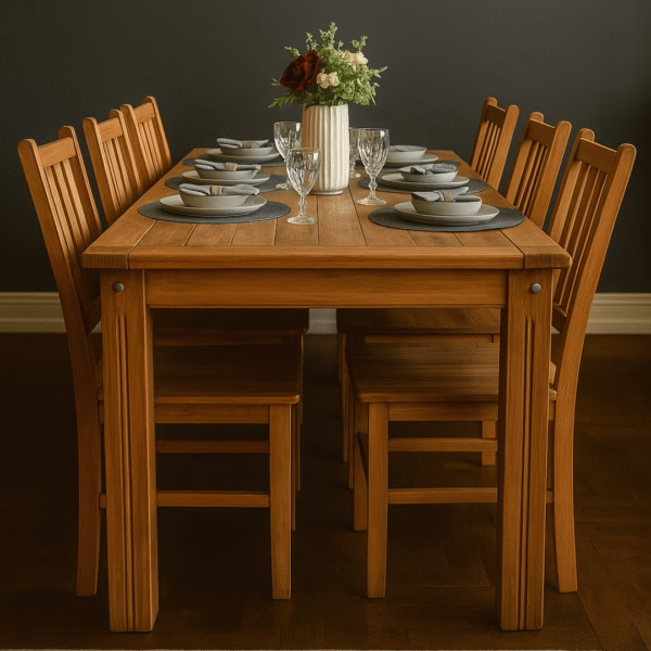 Mesa Mineira 200cm de Madeira Maciça
