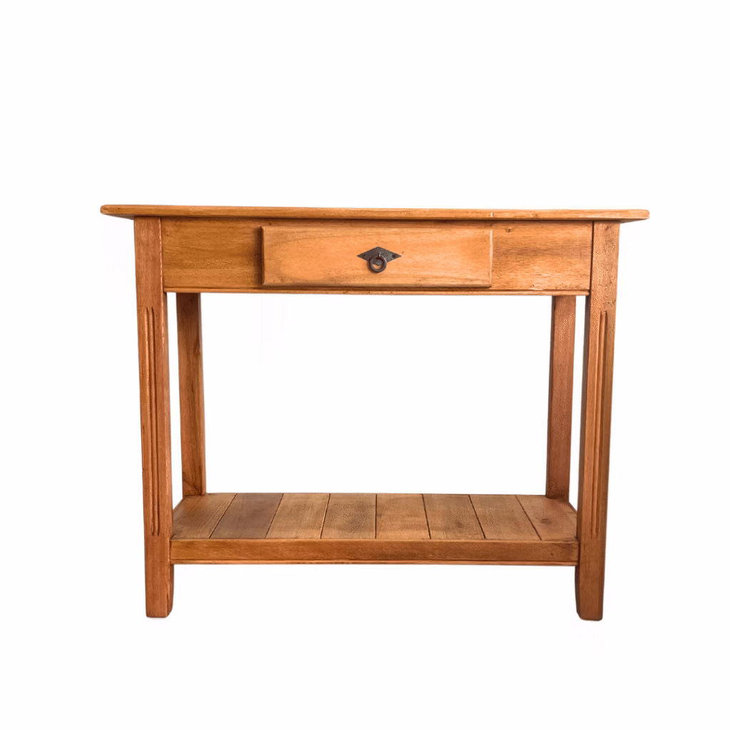 Aparador de Madeira Maciça 80cm com 1 Base