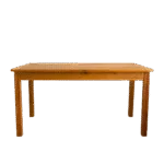 Mesa de Madeira Maciça Mineira Verniz 120cm