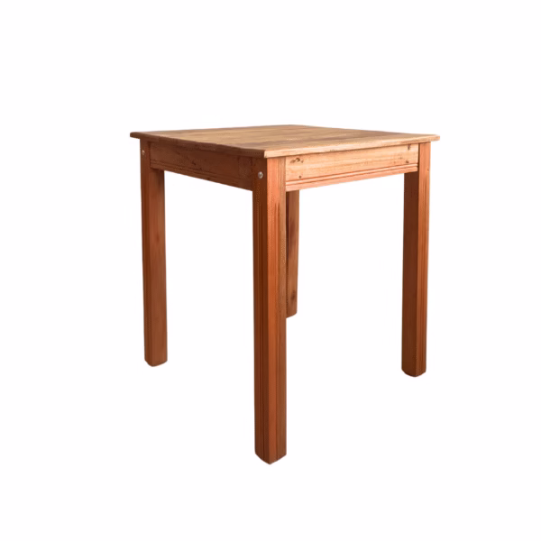 Mesa de Madeira Maciça 70cm Miami